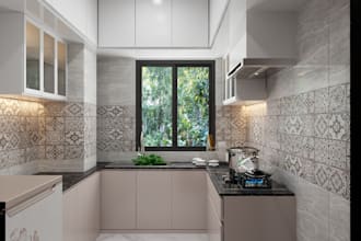 design a modern kitchen interior in 3d