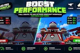 create fix optimize minecraft modpacks for forge and fabric