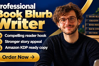 write a compelling book blurb, amazon KDP book description