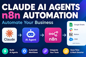 build claude ai agents and n8n automation