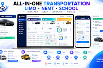 develop limo nemt and school transportation management software