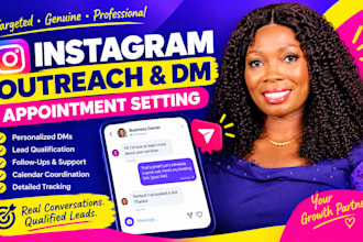 do instagram dm outreach qualify warm leads for appointments, instagram outreach