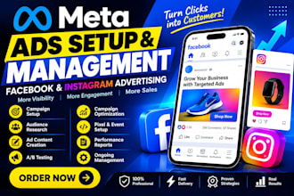 create and manage meta ads facebook advertising campaigns