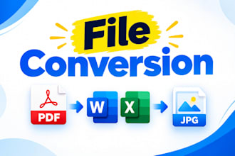 convert PDF to word, excel and images to PDF fast