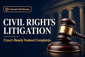 draft an expert section 1983 civil rights lawsuit complaint as a US attorney