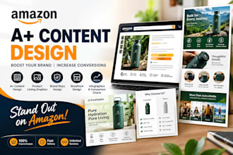 design premium amazon a plus content