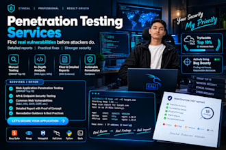perform web application penetration testing and vapt report