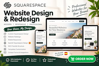 do spain squarespace website design, redesign squarespace spanish, sqaurespace