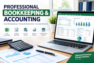 do professional bookkeeping and accounting in excel