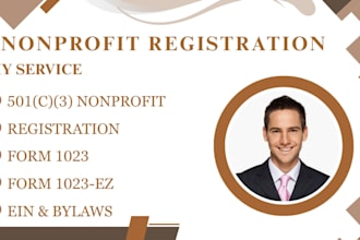 form your 501c3 nonprofit and prepare irs form 1023 or 1023 ez