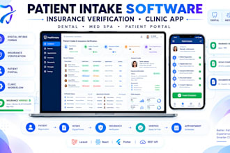 build dental and med spa patient management software mobile app
