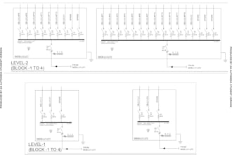 design electrical single line diagram sld, schematics and db schedules