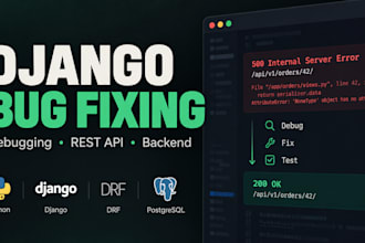 django and django rest framework bugs and API issues