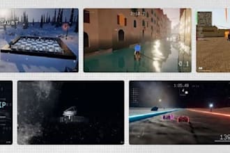 develop 2d and 3d HTML5 javascript games for websites