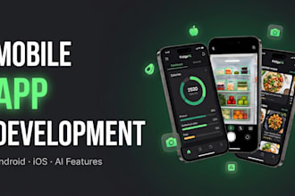 develop your mobile app for IOS and android with ai features