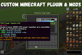 develop a minecraft bedrock and java plugin