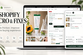 customize shopify product pages and cart drawers