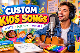 write and record a custom original song with vocals