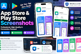 app store play store screenshots wcag 2 2 aa ios swift codecanyon app qa tester