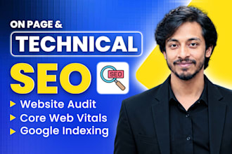 do on page and technical SEO, website audit, google search console indexing