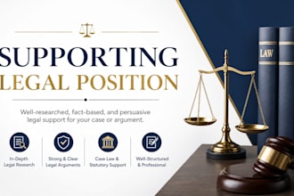 prepare a persuasive memorandum of law supporting your unique US legal positions