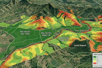 create agricultura gis land suitability crop mappin satellite geographic mapping