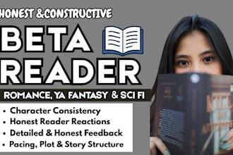 beta read dark romance, fantasy beta reader, ya and sci fi beta reading