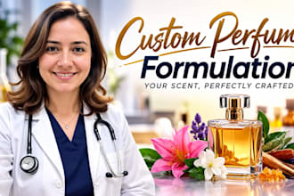 develop perfume formulation, fragrance oil blend, cologne product, attar, scent