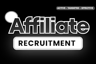 do affiliates recruitment for affiliate program to get affiliate signup