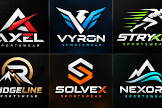 design a professional, athletic, fitness, gym, sports,  apparel sportswear logo