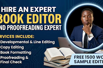 proofread and line edit your writing for spelling, grammar with writting