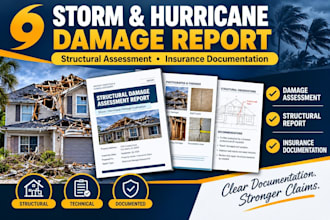 prepare storm hurricane damage structural assessment reports