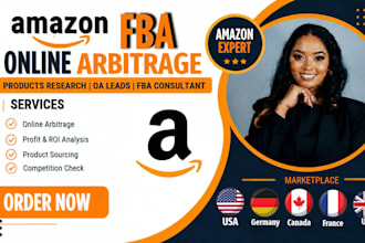 amazon fba online arbitrage product research for USA UK france, germany oa leads