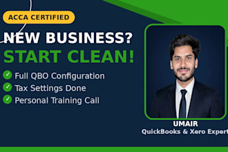 set up your quickbooks online company with chart of accounts