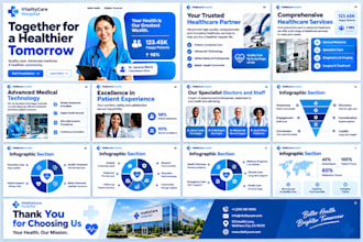 design healthcare pitch deck medical presentation healthcare investor slide ppt