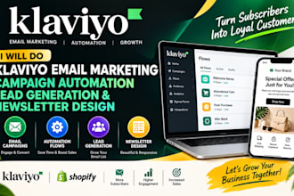 do klaviyo email marketing campaign automation lead generation newsletter design