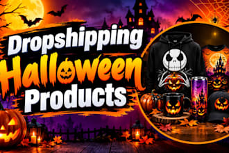 do halloween dropshipping product reasearch product upload holiday pod website