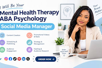 do mental health therapy psychology social media marketing