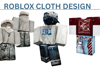 design custom roblox clothing, shirts, pants and roblox outfits