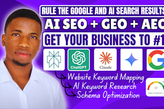 do GEO, aeo and ai SEO optimization to rank website visibility in chatgpt gemini