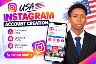 create a USA based instagram account for you