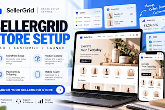 setup your store on sellergrid