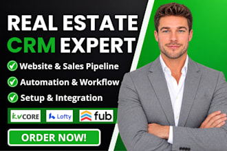 setup real estate crm, kvcore, follow up boss, lofty crm, boldtrail, wise agent