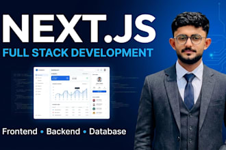 develop custom nextjs web applications