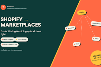 do shopify to decathlon mirakl marketplace product listing upload