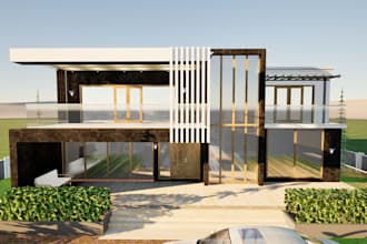 do architectural drafting , 3d modeling , and rendering