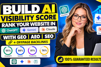 build ai visibilit score to rank website in chatgbt gemini claude GEO aeo SEO