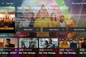 professionally rebrand smart tv app or iptv player for andr