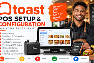 setup, configure and optimize toast pos for your restaurant