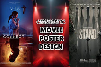 design cinematic movie poster poster design flyer poster film poster